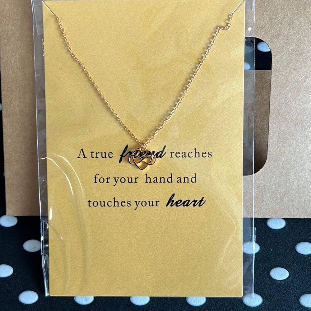 True Friend Gold Necklace